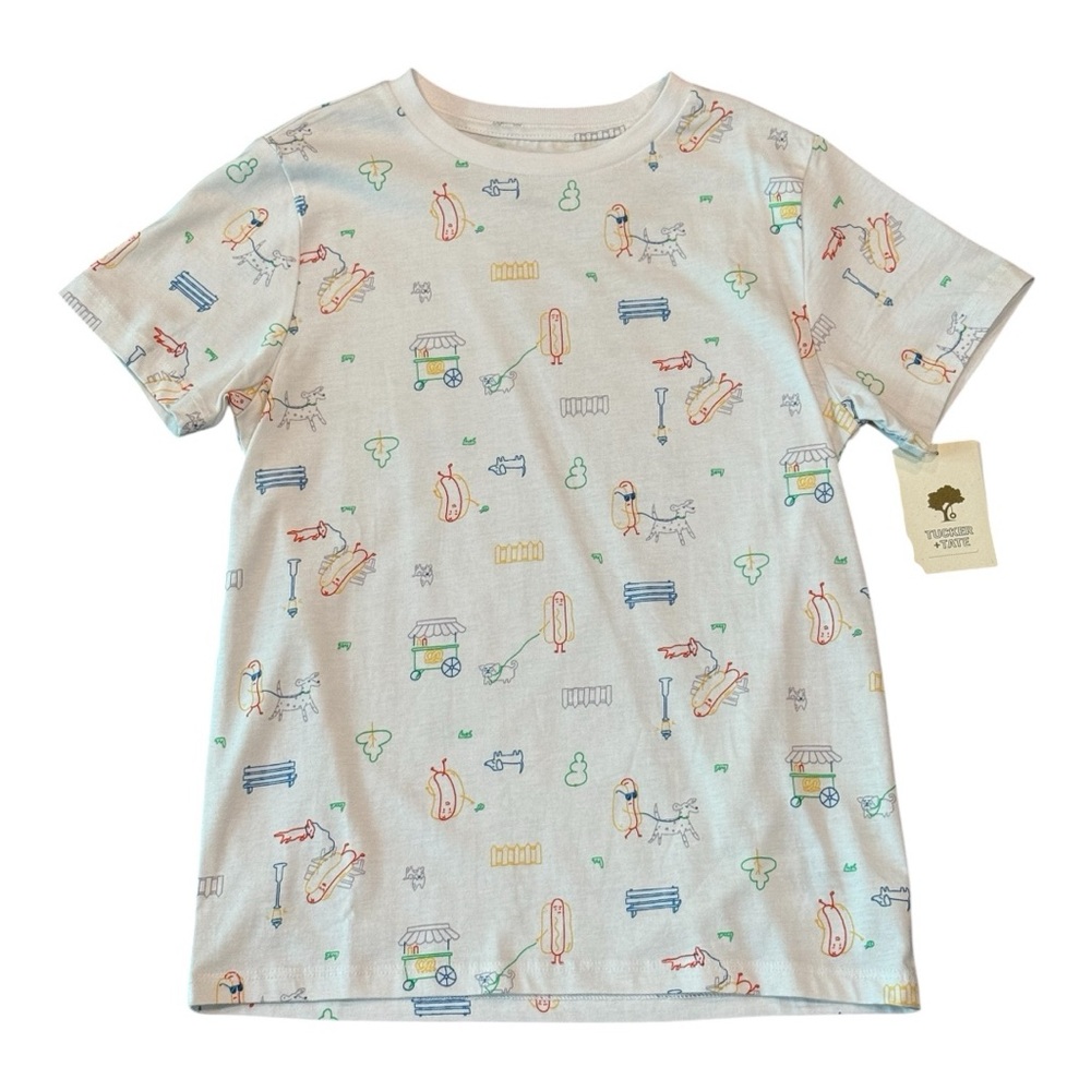 Tucker + Tate dog print shirt